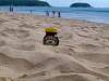 11-15 375 My jar of Marmite taking a well earned rest on Karon Beach, Phuket.jpg